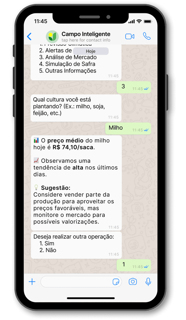Solução recomendada